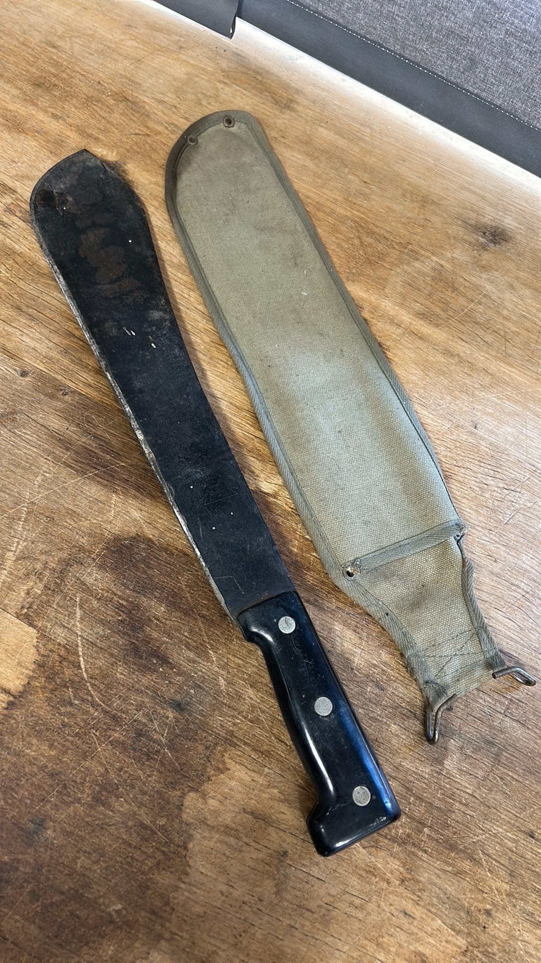 Kiffe New York. Kapmes., Ophalen of Verzenden, Landmacht, Azië, Mes of Dolk