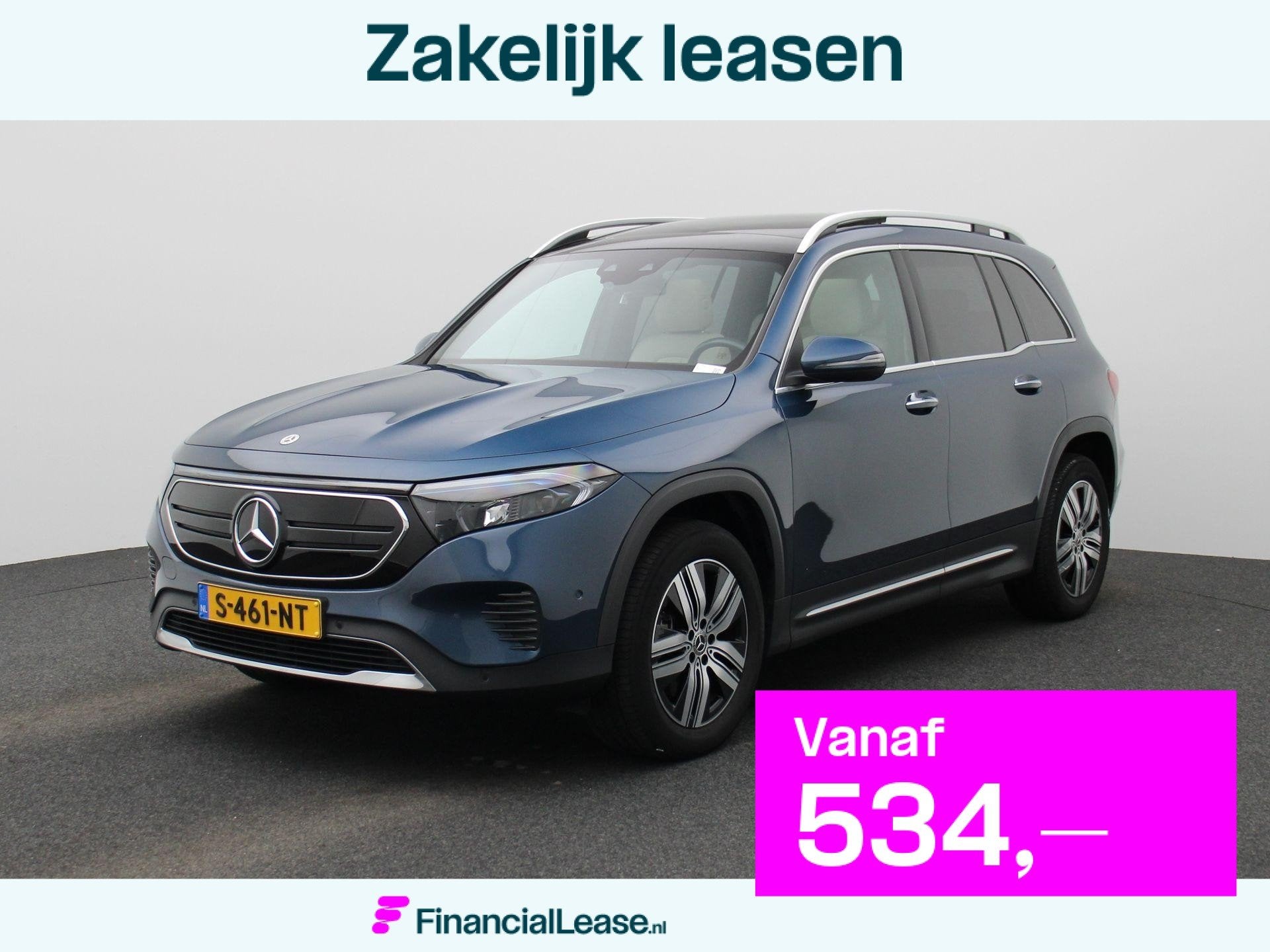 Mercedes-Benz EQB 250 Luxury Line 7p. 67 kWh | Apple Carplay, 12 maanden, Gebruikt, 190 pk, 7 stoelen