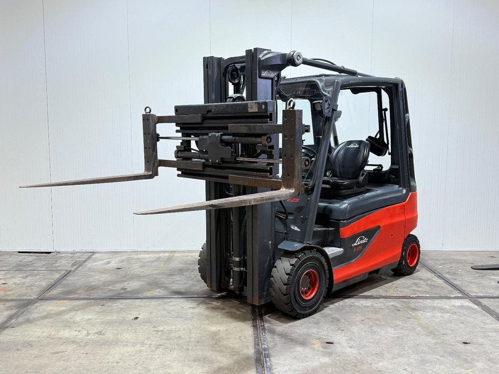 Linde E25 2021 Triplex 4,7M Vorkversteller Sideshift Accu 77, 2000 tot 3000 kg, Elektrisch, Heftruck, Linde