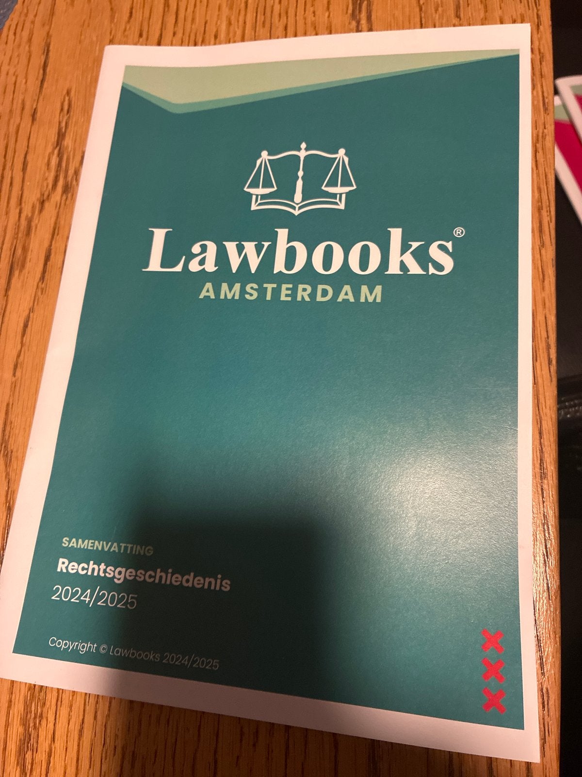 Samenvatting Rechtsgeschiedenis 2024/2025 - Lawbooks, Boeken, Ophalen of Verzenden, Gamma, Zo goed als nieuw, WO