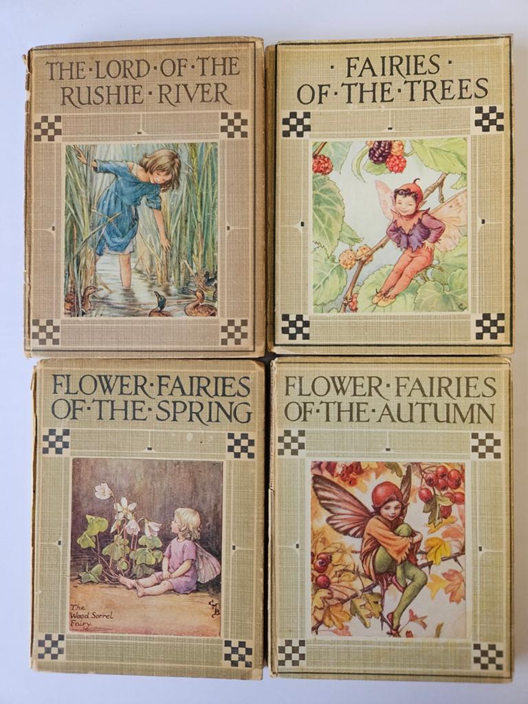 Flower Fairies 4 stuks boekjes, Boeken, Prentenboeken en Plaatjesalbums, Ophalen of Verzenden, Gelezen