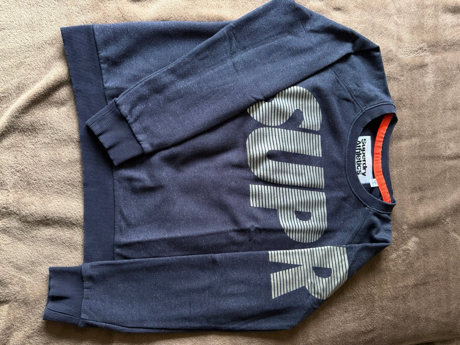 Blauwe sweater trui Superdry maat M, Kleding | Dames, Truien en Vesten, Ophalen, Zo goed als nieuw, Maat 38/40 (M), Blauw