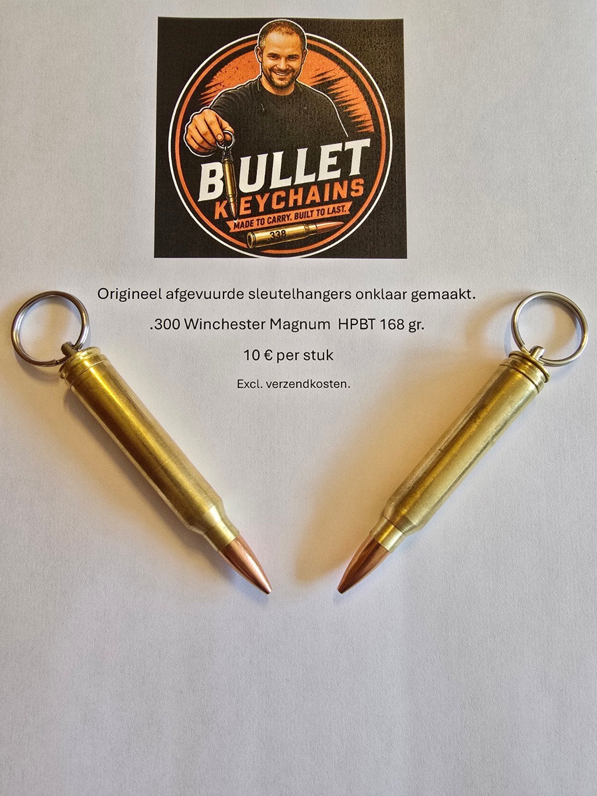 sleutelhanger .300 winchester magnum, Ophalen of Verzenden