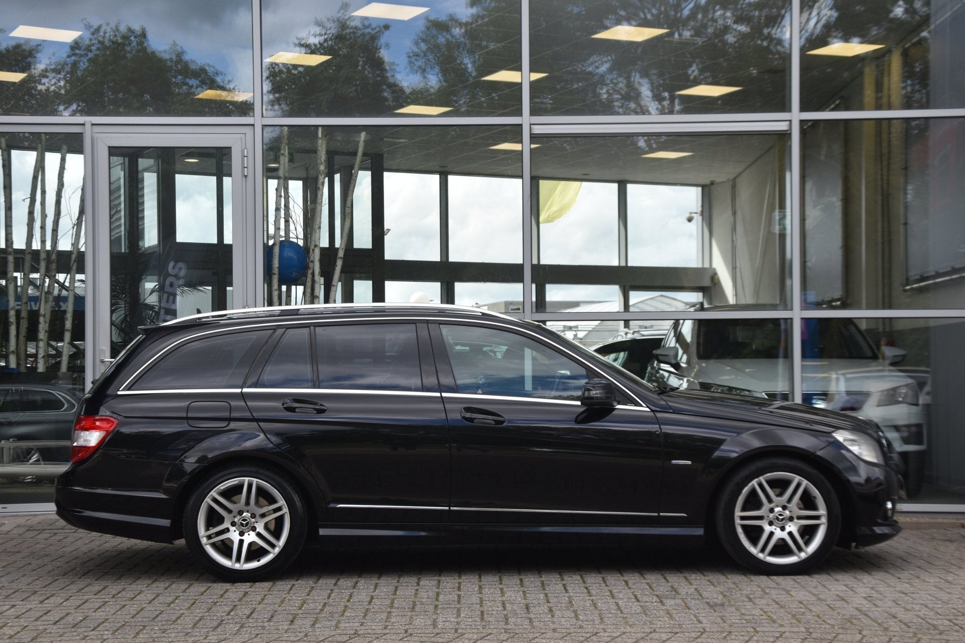 Mercedes-Benz C-klasse Estate C250 CDI AMG 204PK | Aut | Nav, Auto's, Automaat, Euro 5, Achterwielaandrijving, Zwart