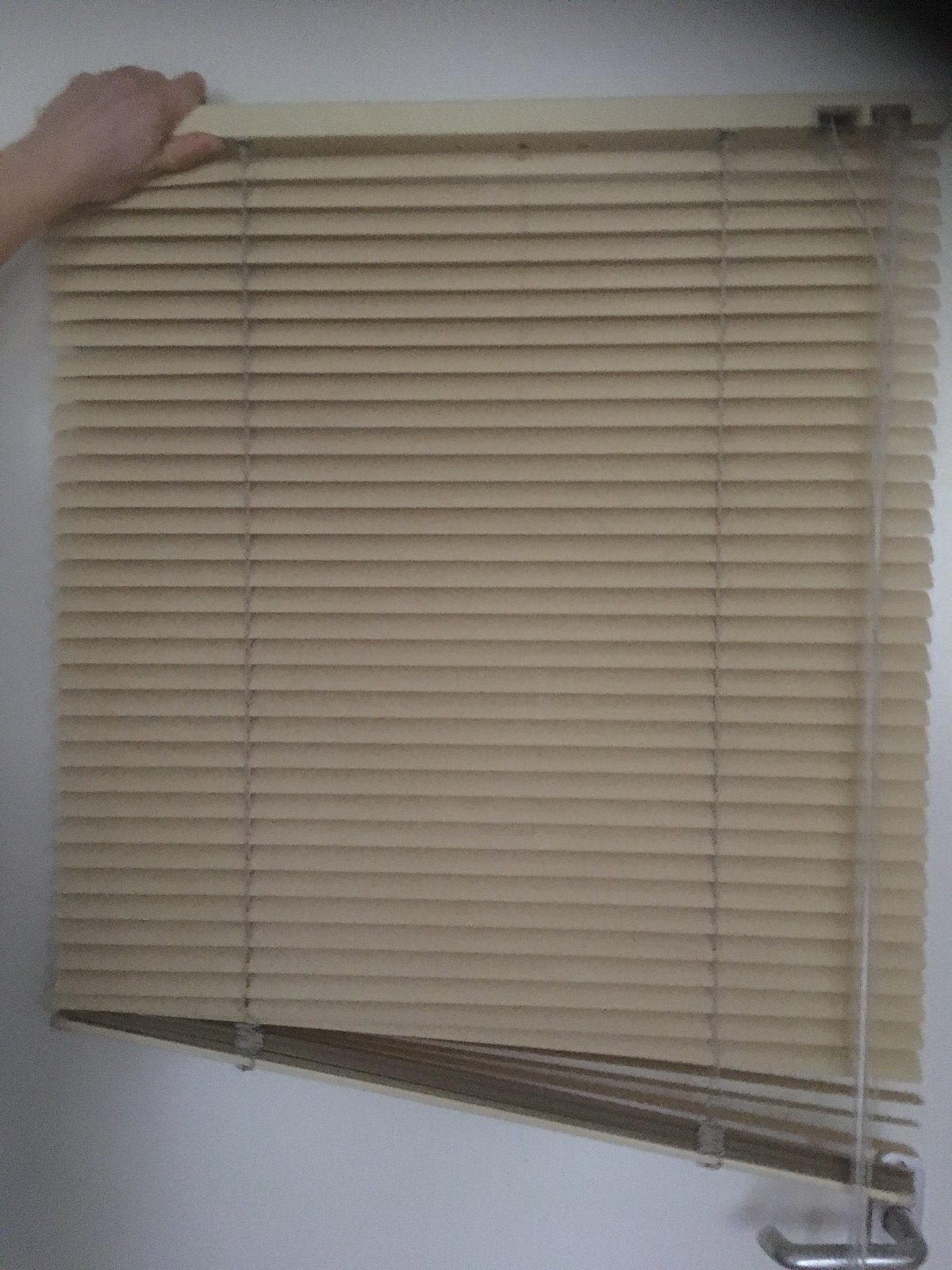 2x Luxaflex 0.65 x 1.35, geel, ook per stuk, Huis en Inrichting, Luxaflex, Ophalen of Verzenden, Gebruikt, Geel