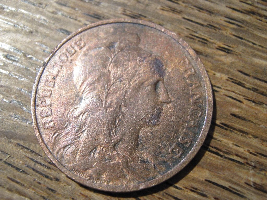 Frankrijk 5 Centimes 1911 #393, Ophalen of Verzenden, Frankrijk, Losse munt