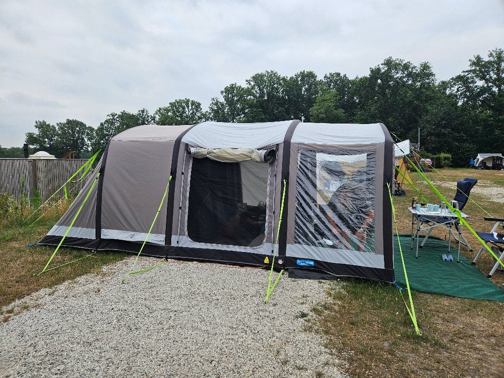 Kampa Hayling 4 classic Air pro TC, incl div accesoires, Caravans en Kamperen, Tenten, Ophalen, Gebruikt, Tot en met 4