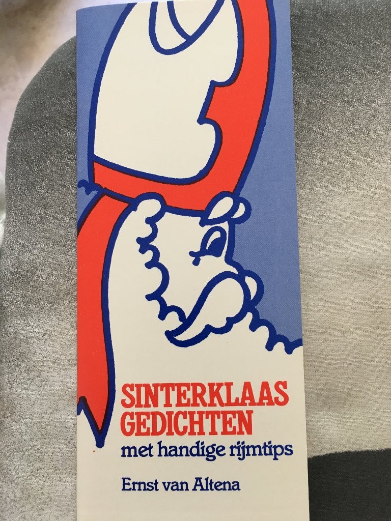 "Sinterklaasgedichten met Rijmtips" Ernst van Altena Nieuw, Diversen, Ophalen of Verzenden, Nieuw