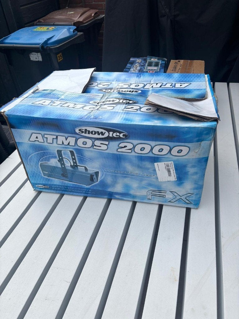 Showtec Atmos 2000 rookmachine, Muziek en Instrumenten, Licht en Laser, Nieuw, Rookmachine, Ophalen