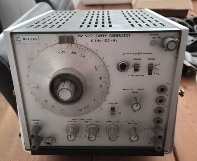 Philips PM5162 functiegenerator sweepgenerator, Ophalen of Verzenden, Gebruikt, Overige meters