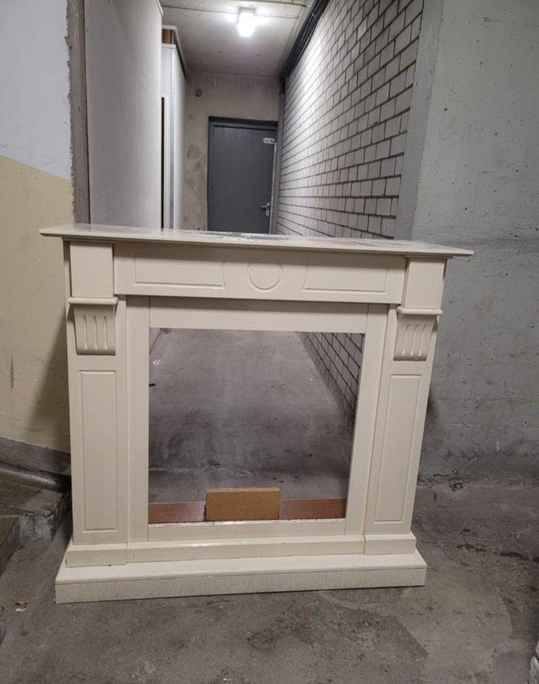 Haardschouw - Decoratieve Schouw, Huis en Inrichting, Ophalen, Zo goed als nieuw, Vrijstaande haard, Overige soorten