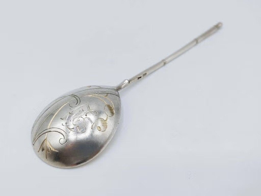 Zilveren lepel, Nikolay Pavlov, Moskou, ca. 1900, Verzenden