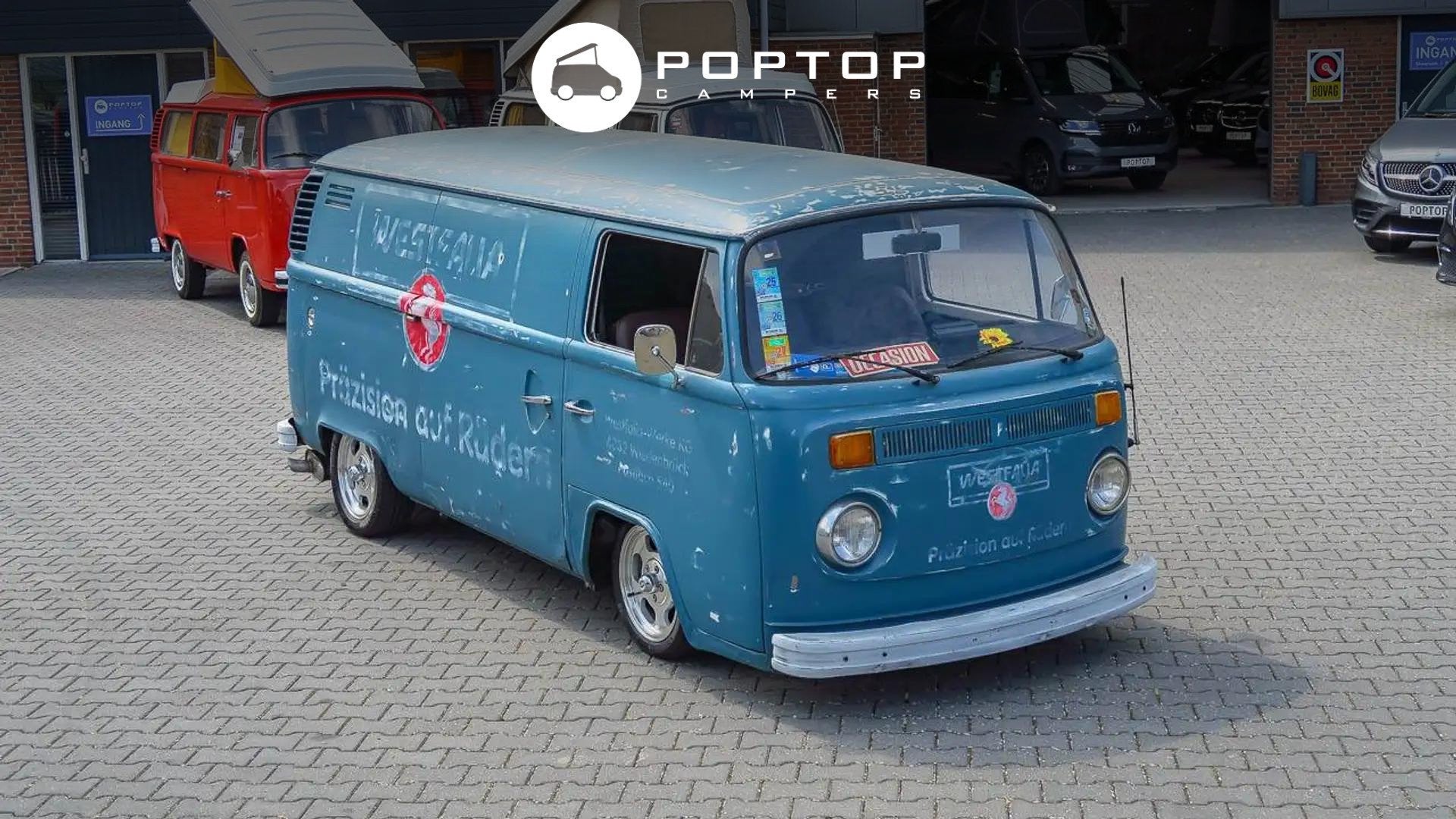 Volkswagen T2b Panelvan Westfalia met camperinterieur, Caravans en Kamperen, Volkswagen, Bedrijf, Handgeschakeld, Benzine