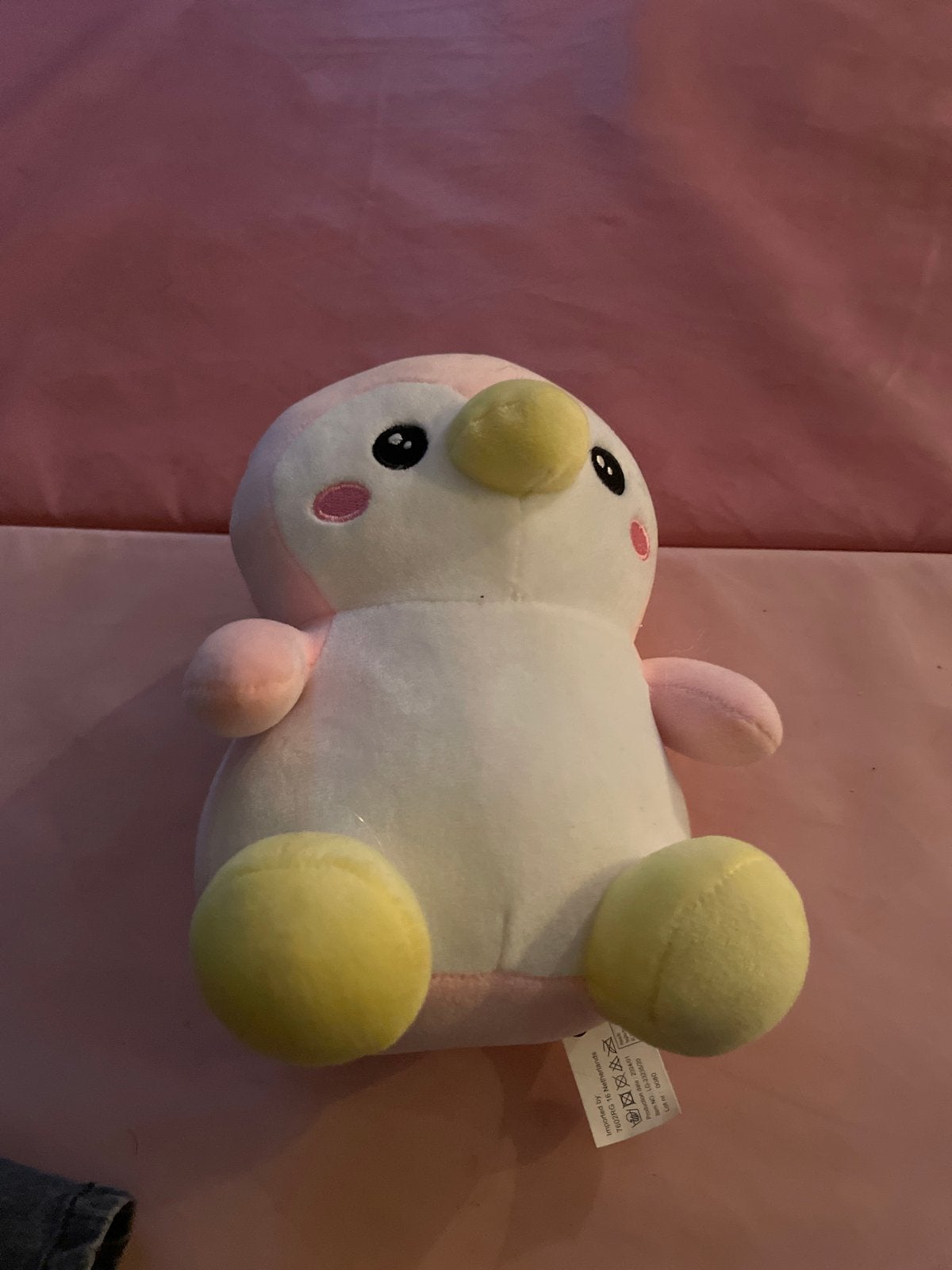 Schattige roze pinguïn knuffel, Pinguïn, Overige merken, Overige karakters, Ophalen of Verzenden