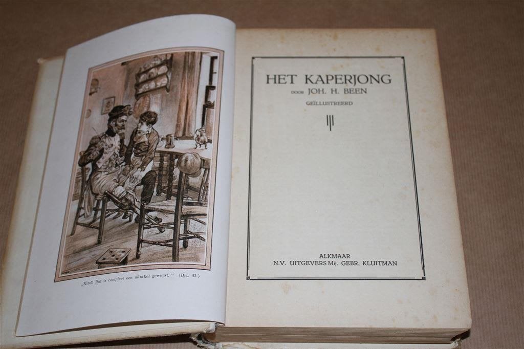 Het kaperjong. Joh. H. Been. 1e dr. 1930., Boeken, Ophalen of Verzenden, Gelezen