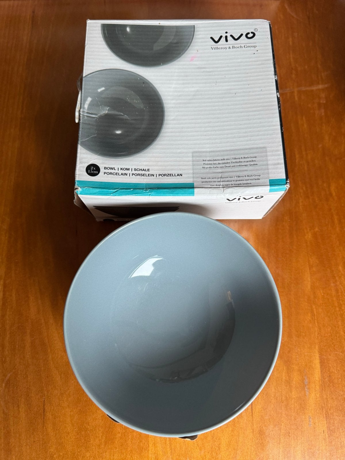 Vivo Villeroy & Boch Group Kommen - 2 stuks, Vivo, Nieuw, Ophalen of Verzenden, Kom(men)