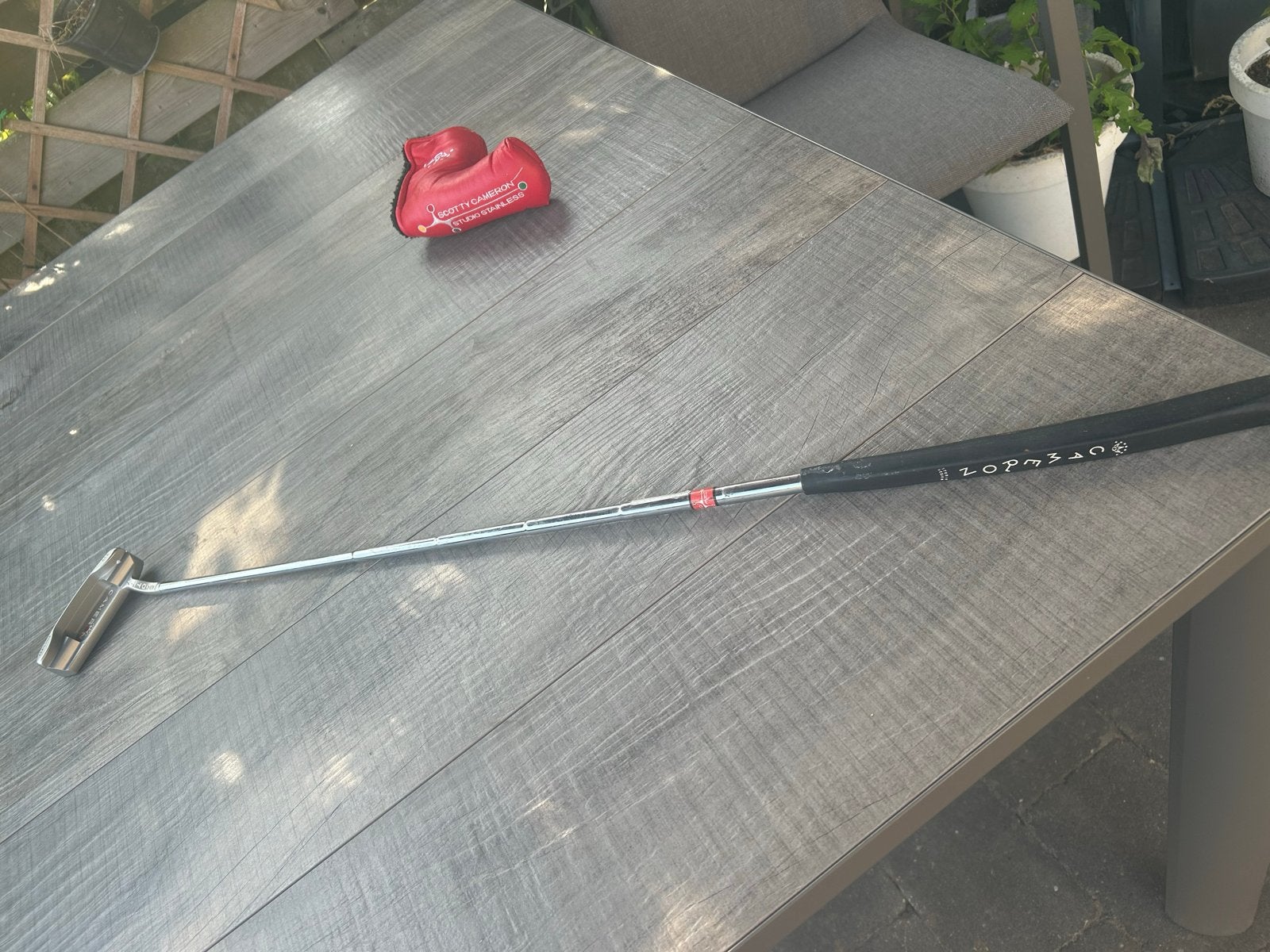 Scotty Cameron Studio Stainless Newport 1.5 Putter, Ophalen, Zo goed als nieuw, Club, Overige merken