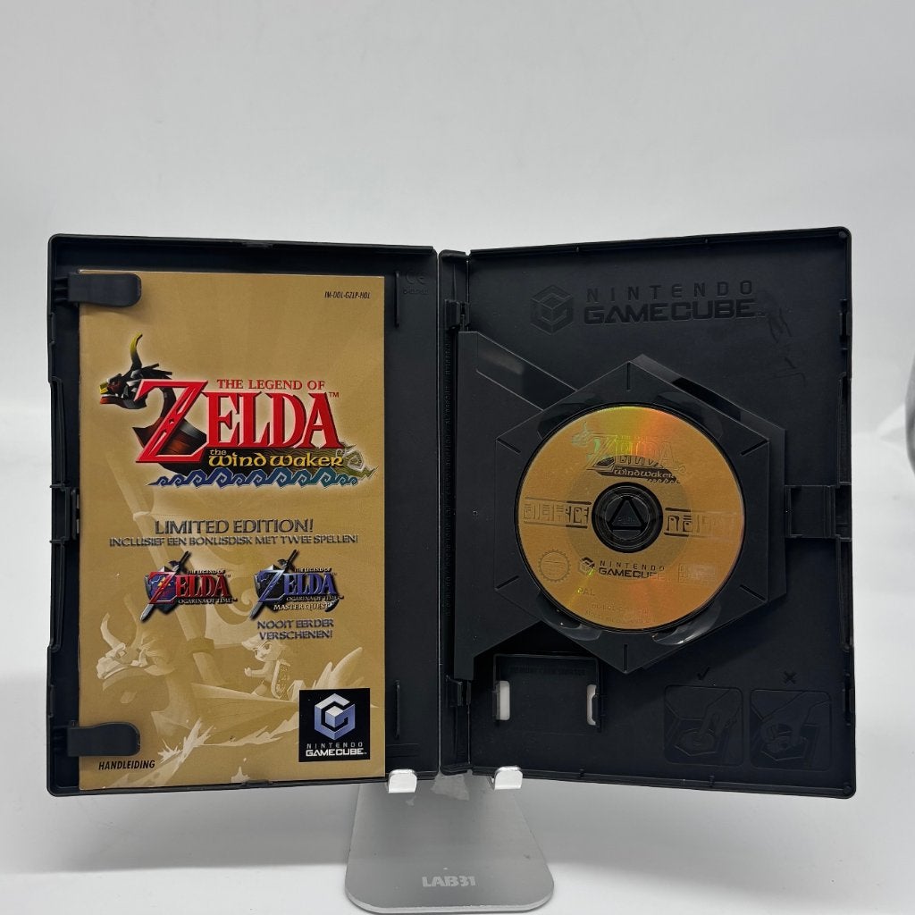 The Legend of Zelda: The Wind Waker Limited Edition | 2 disc, Spelcomputers en Games, Games | Nintendo GameCube, Gebruikt, 1 speler