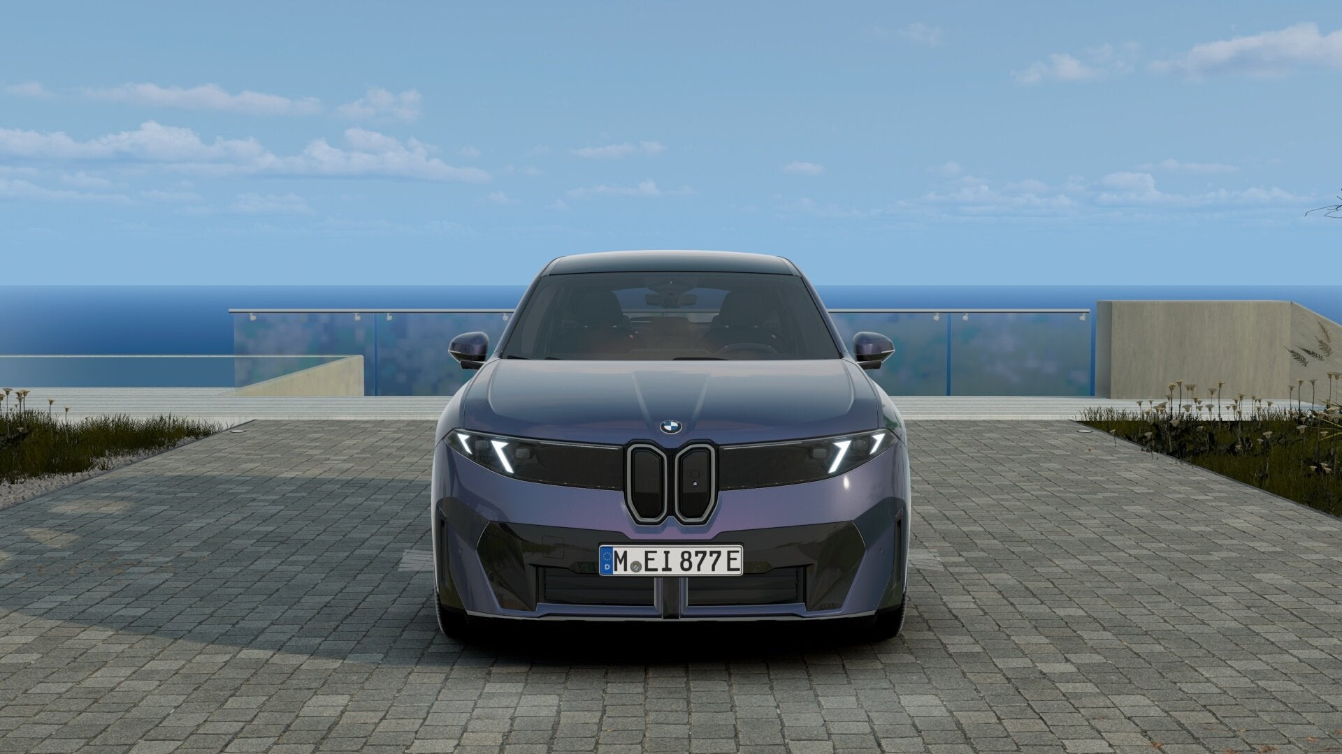 BMW iX3 40 eDrive M Sport / Panoramadak / Trekhaak / Driving, Automaat, Achterwielaandrijving, Zwart, Leder