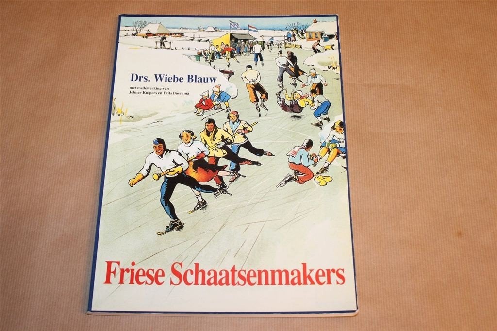 Friese Schaatsenmakers — Historie en Ambacht — Blauw, Ophalen of Verzenden, Gelezen