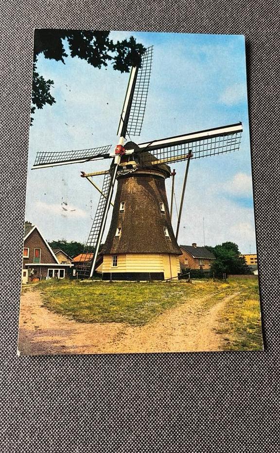 Lunteren molen de Hoop, Ophalen of Verzenden, 1980 tot heden, Gelopen, Gelderland