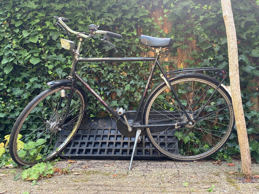 Vintage heren stadsfiets Sparta Miami - op te knappen, Fietsen en Brommers, Minder dan 10 versnellingen, Gebruikt, 26 inch, 57 tot 61 cm