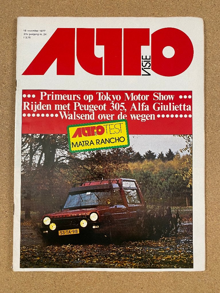 Autovisie 24 1977, Boeken, Verzenden, Gelezen, Algemeen