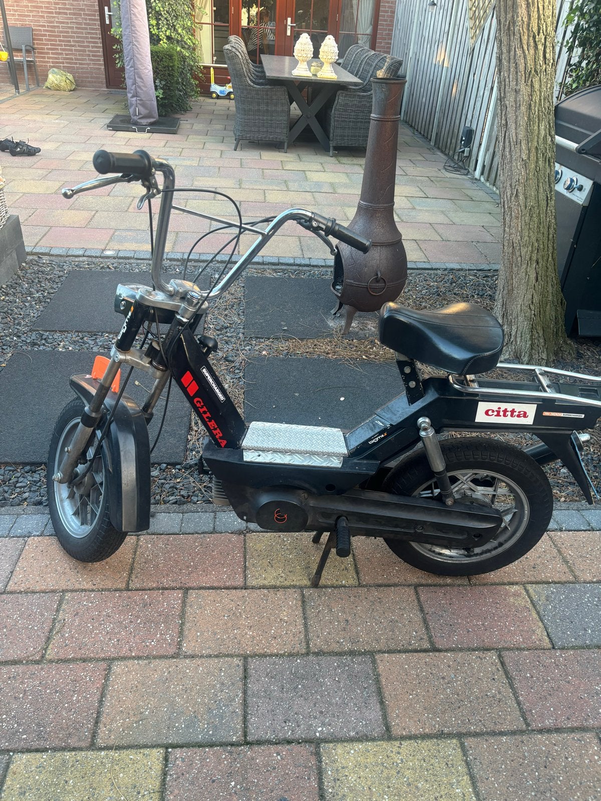 Gilera Citta 70cc met Somonimi uitlaat - Snelle brommer, Ophalen, Gebruikt