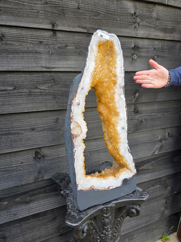 ✨️✨️ XXL 58cm Citrien ✨️✨️ Portal / Geode, Ophalen