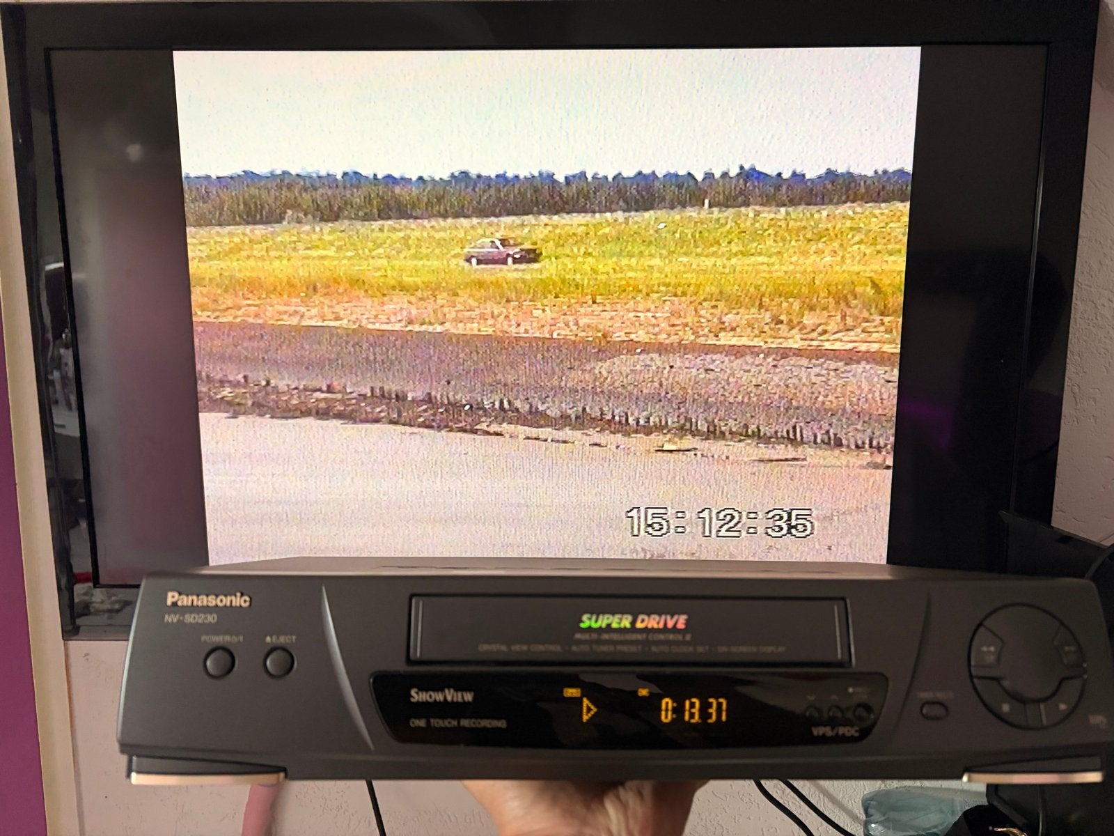 Panasonic NV-SD230 VHS Videorecorder - Getest en Werkend, Audio, Tv en Foto, Videospelers, Ophalen of Verzenden, Gebruikt, VHS-speler of -recorder