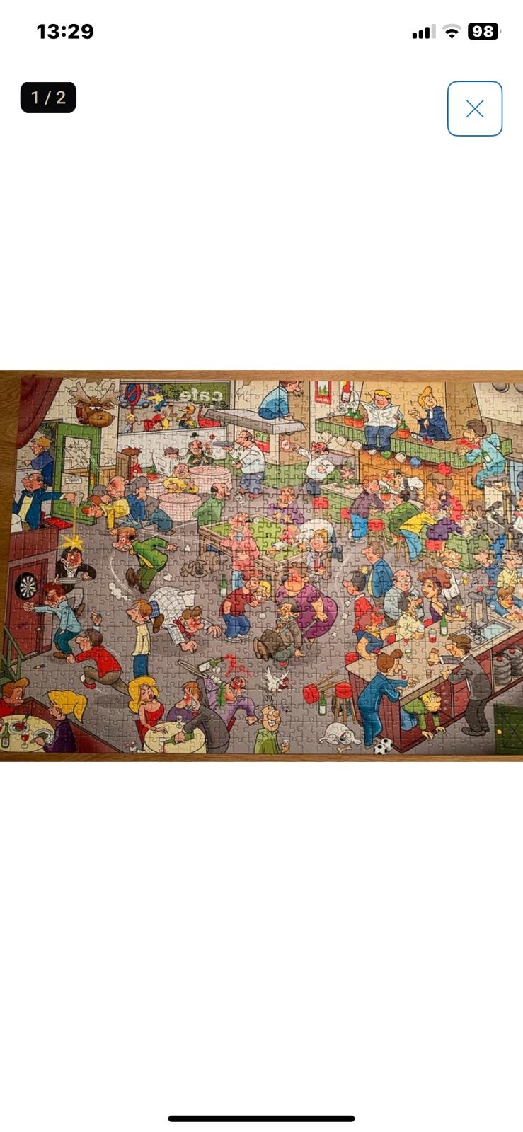 That's life puzzel 1000 stukjes de kroeg, Ophalen of Verzenden, 500 t/m 1500 stukjes, Zo goed als nieuw