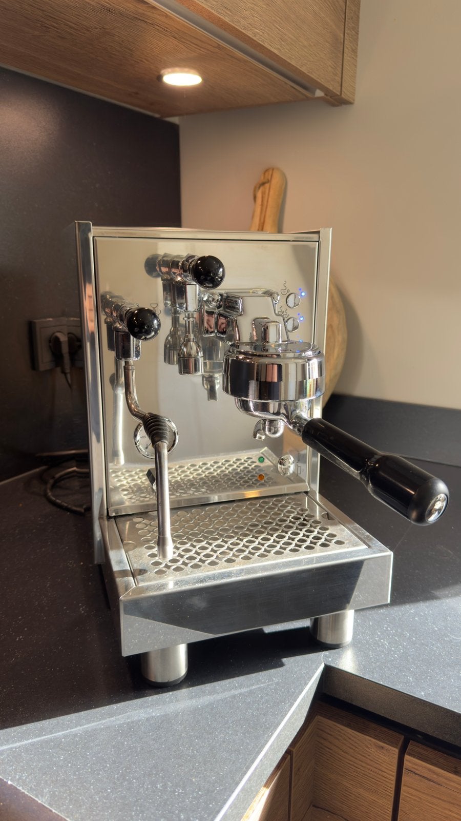 Bezzera BZ07DE espressomachine – technisch opgeknapt, Gebruikt, Espresso apparaat, Gemalen koffie, 4 tot 10 kopjes