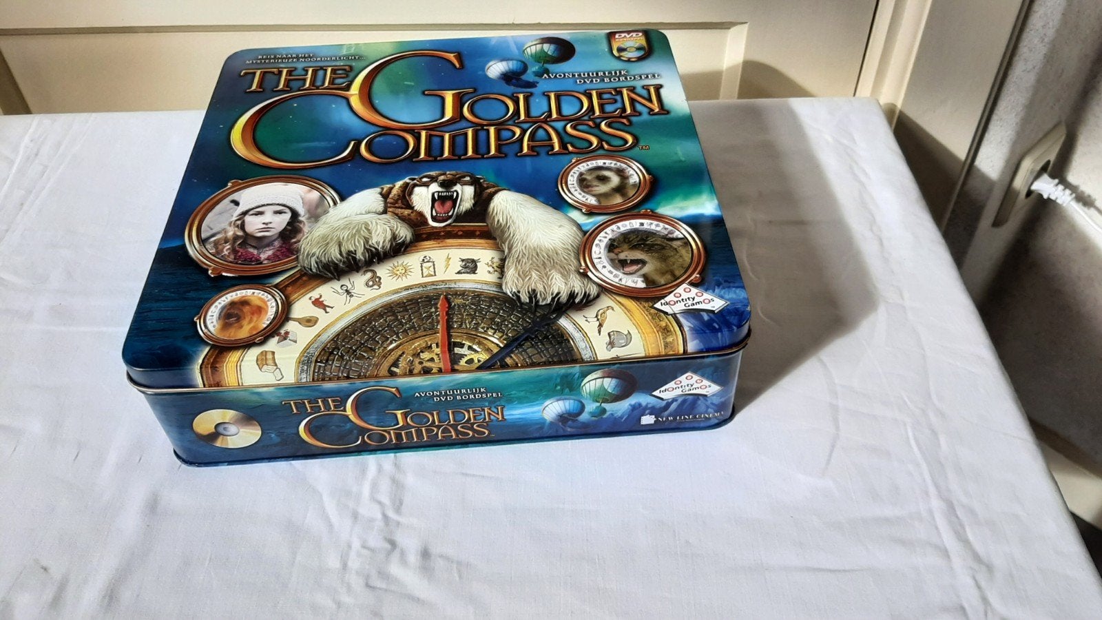 The Golden Compass DVD Bordspel - Avontuurlijk Spel, Drie of vier spelers, Ophalen of Verzenden, Zo goed als nieuw, New Line Cinema