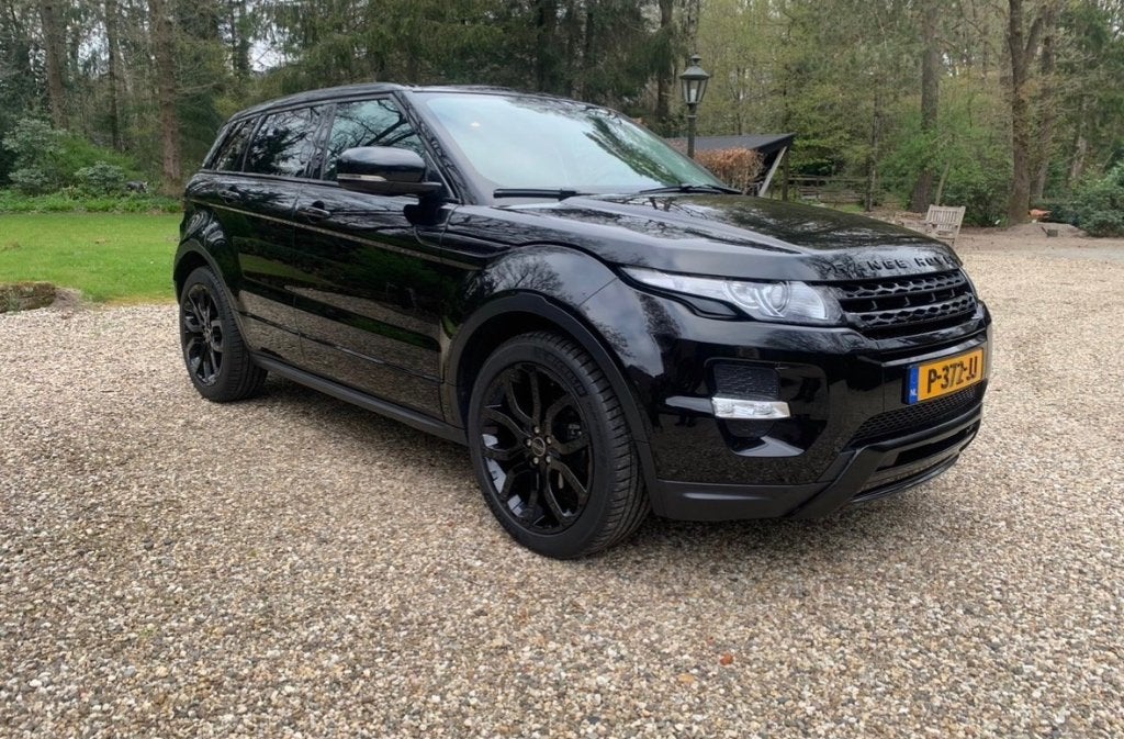Range Rover Evoque SI4 4WD Automaat benzine – zeer compleet, Auto's, Automaat, 1800 kg, Zwart, Zwart