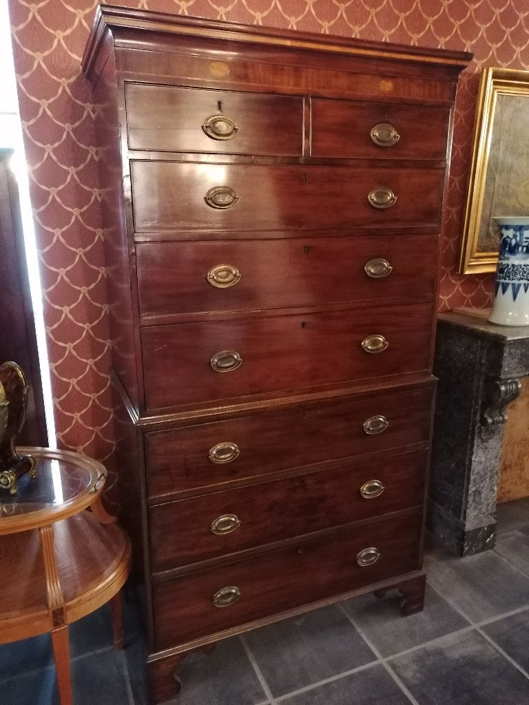 antiek mahoni engelse talboy regency 18e, Ophalen