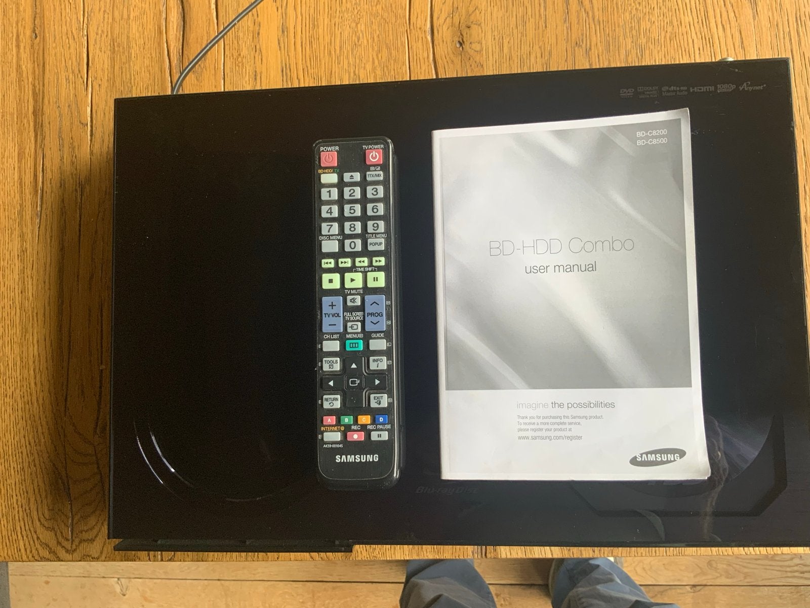 Samsung BD-C8200 Blu-ray Disc Player met afstandsbediening, Ophalen, Gebruikt, Samsung, Wi-Fi