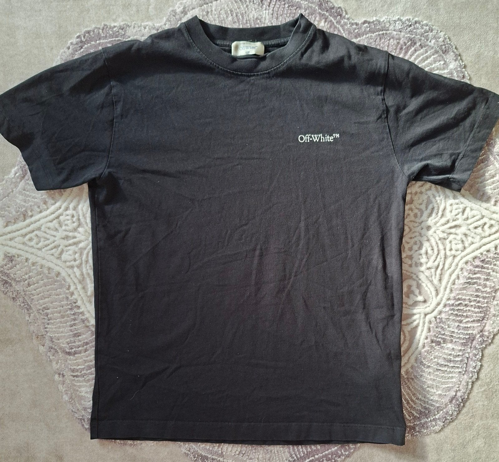 Off White shirt maat M, Ophalen of Verzenden, Gedragen, Maat 48/50 (M), Zwart