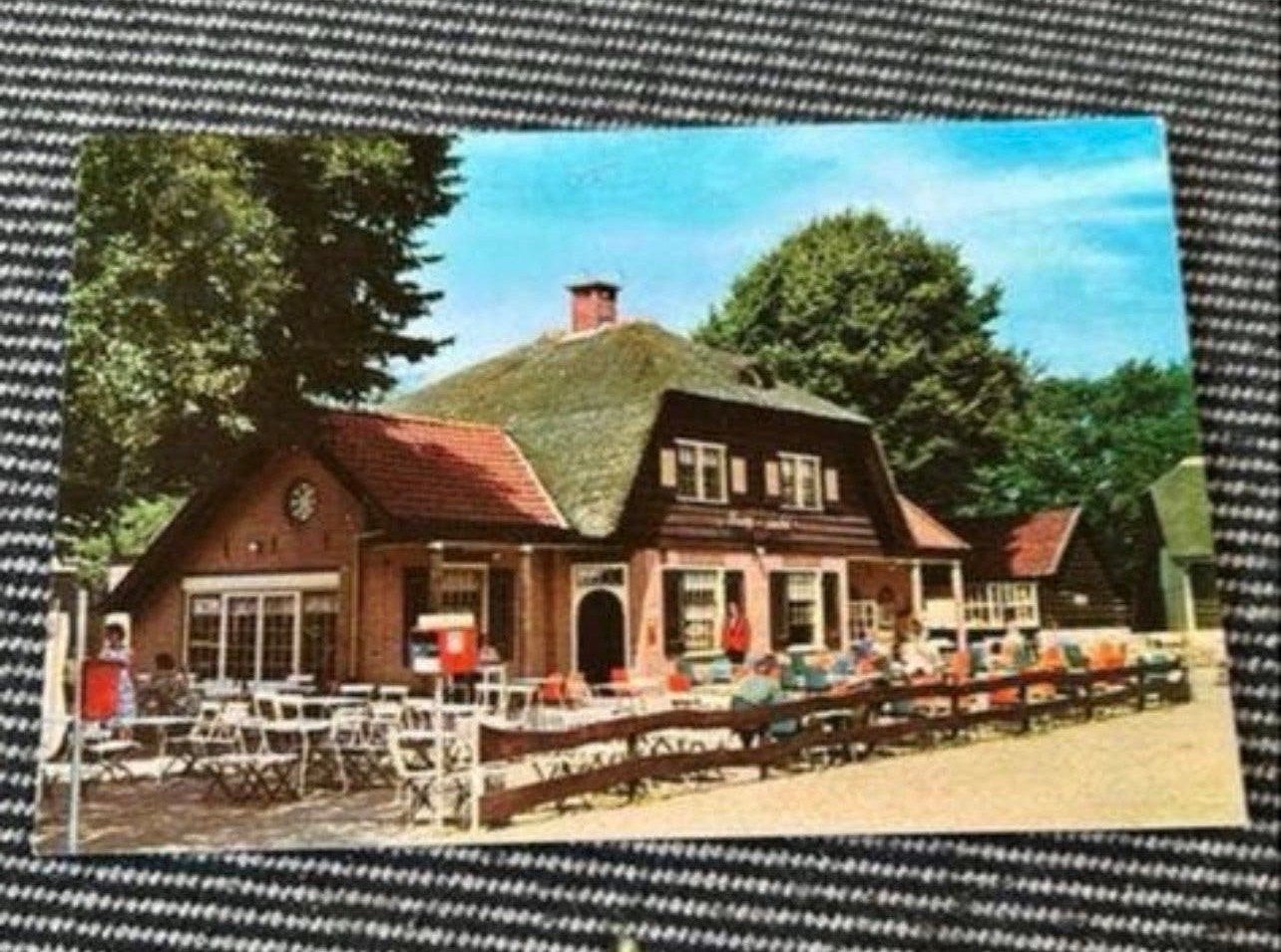 Oude Ansichtkaart Maarn - Café-Restaurant BERGZICHT (1961), Ophalen of Verzenden, 1960 tot 1980, Gelopen, Utrecht