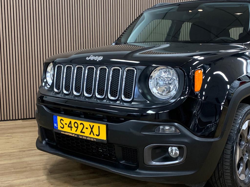 Jeep Renegade 1.4 MultiAir Night Eagle II Limited|Automaat|C, Stof, Gebruikt, Zwart, Origineel Nederlands