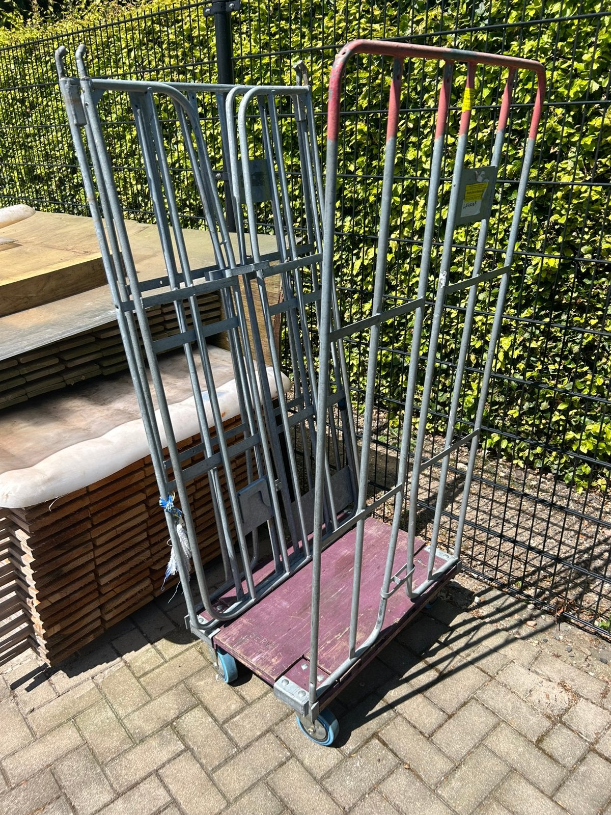 Rolcontainers | Rolcontainer 2 heks | gereedschap wagen, 100 liter of meer, Ophalen of Verzenden, Zo goed als nieuw, Transportkar