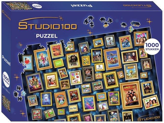 25 Jaar Studio 100 puzzel 1000 stukjes, Hobby en Vrije tijd, Denksport en Puzzels, Ophalen of Verzenden, 500 t/m 1500 stukjes