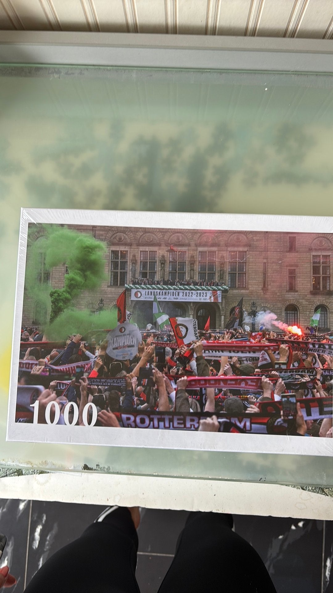 Feyenoord puzzel 1000 stuks, Ophalen of Verzenden, 500 t/m 1500 stukjes, Nieuw