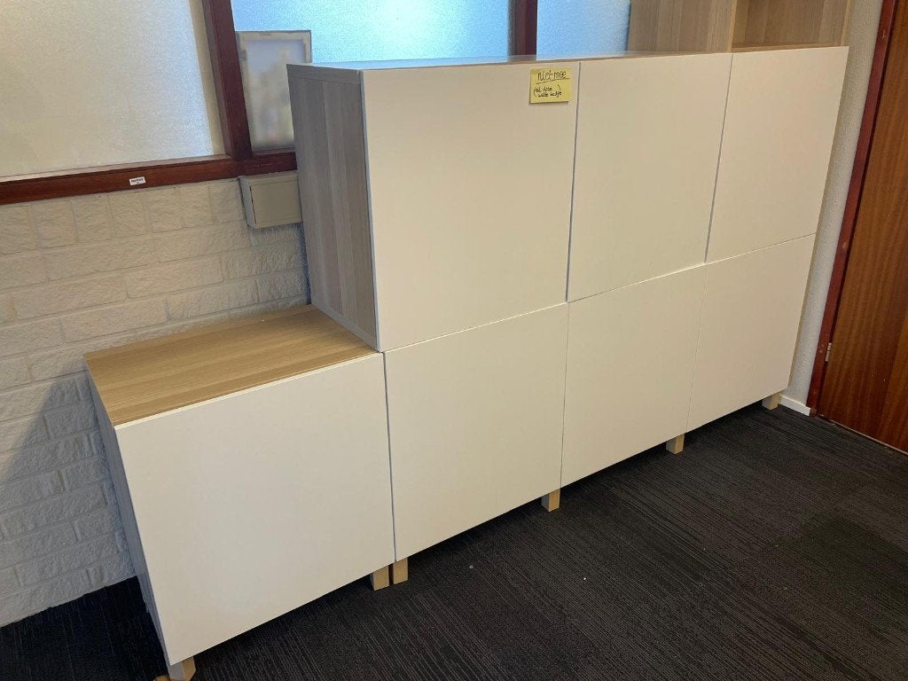 Modulaire kastenwand met opbergruimte, Huis en Inrichting, Ophalen, 50 tot 100 cm, Zo goed als nieuw, Minder dan 100 cm