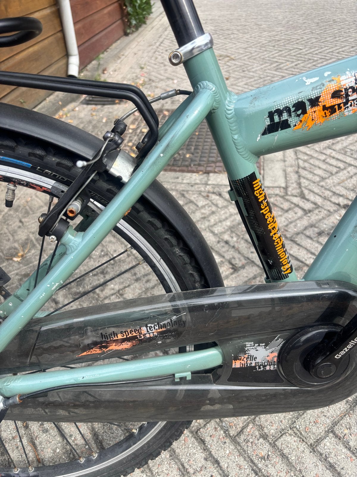 Jongensfiets gazelle snake 24 inch, Fietsen en Brommers, Fietsen | Dames | Damesfietsen, Ophalen, Gebruikt, Velgrem, Versnellingen