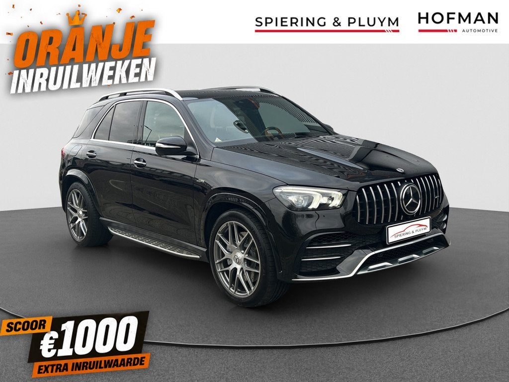 Mercedes-Benz GLE AMG 53 4MATIC+ Premium Plus | Pano | 360*, Auto's, Mercedes-Benz, Automaat, Gebruikt, GLE, Zwart