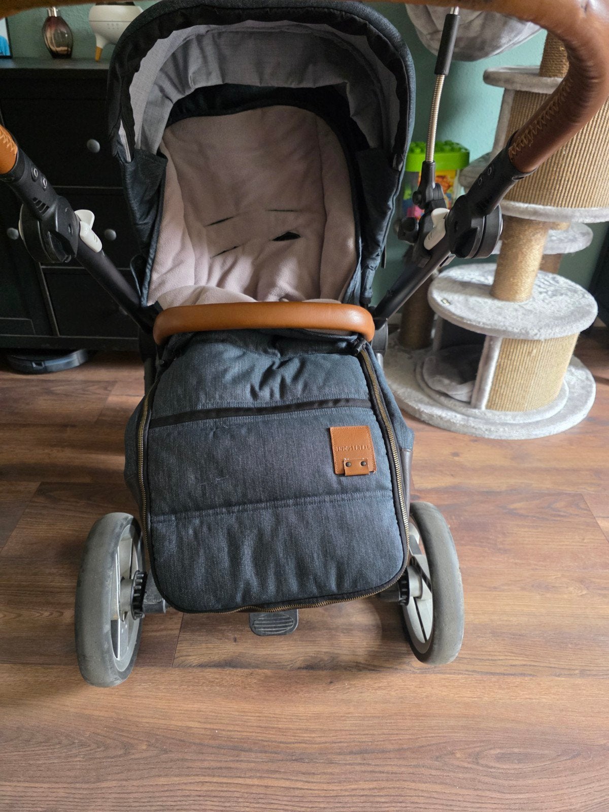 Mutsy Evo kinderwagen met Maxi-Cosi en Isofix base, Ophalen, Gebruikt, Met autostoeltje, Combiwagen