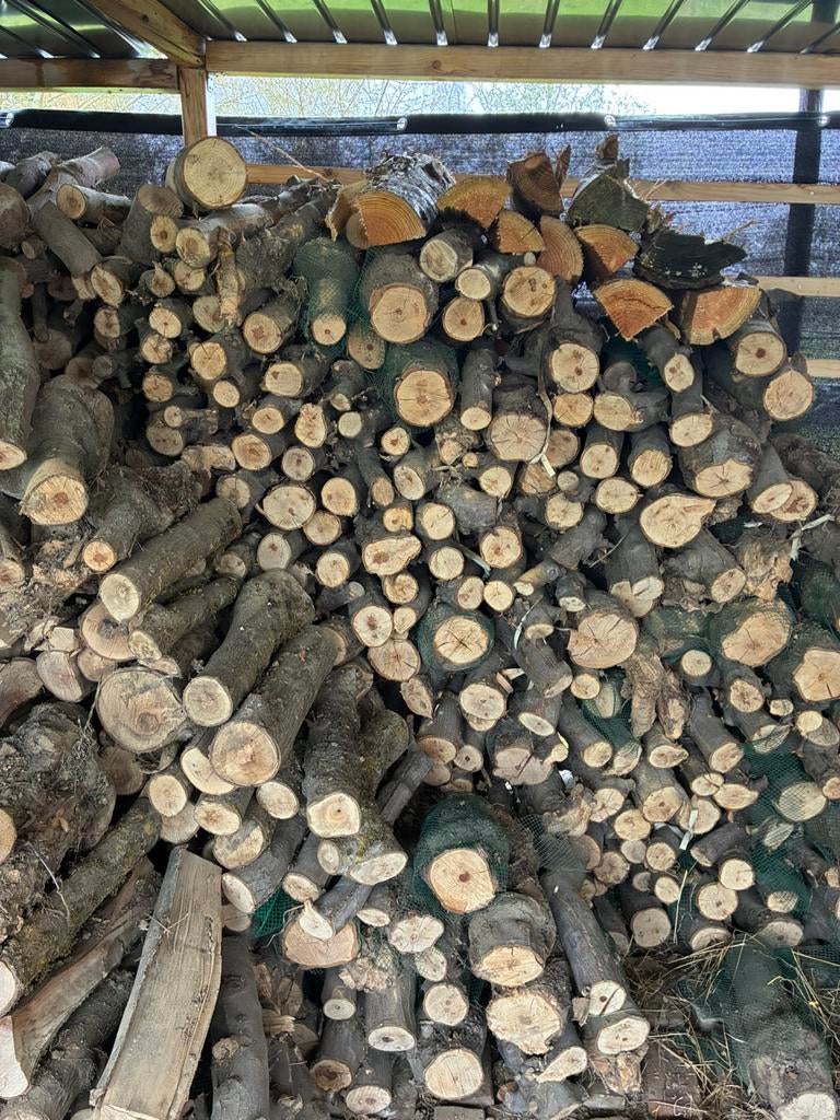 Kachelhout tekoop!, Tuin en Terras, Haardhout, 6 m³ of meer, Ophalen of Verzenden, Overige houtsoorten, Blokken