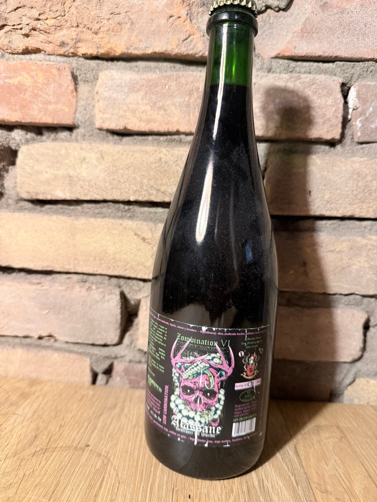 Struise Zombination Alassane destroyer of worlds, Ophalen of Verzenden, Zo goed als nieuw, Flesje(s), Overige merken