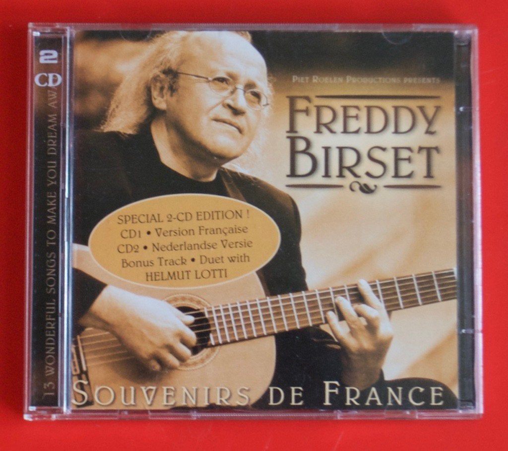 2cd Freddy Birset Souvenirs de France 2003 Le méteque, Cd's en Dvd's, Cd's | Franstalig, Ophalen of Verzenden, Gebruikt, Album
