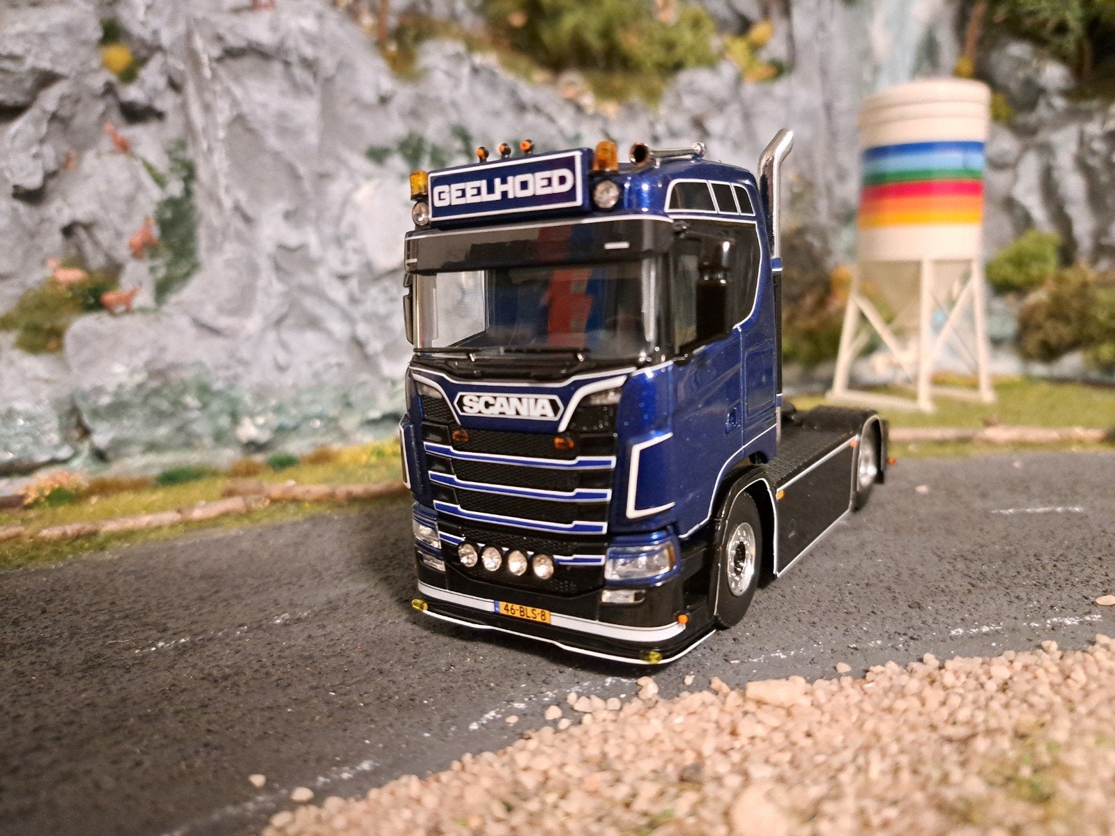 WSI Scania Geelhoed 01-3966, Ophalen of Verzenden, Nieuw, Bus of Vrachtwagen, Wsi